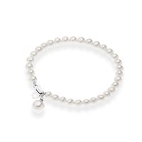 Bracelet Comete Femme Fili Fantasia in Or blanc BRQ265
